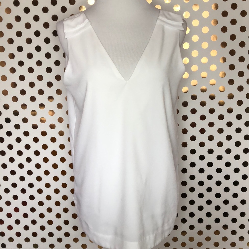 BANANA REPUBLIC White Shell Tank